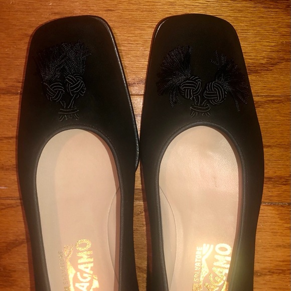 Salvatore Ferragamo Suede, Tasseled Shoes - Picture 5 of 11